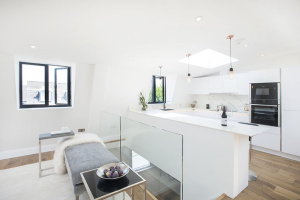 slim peninsulas kitchen layout