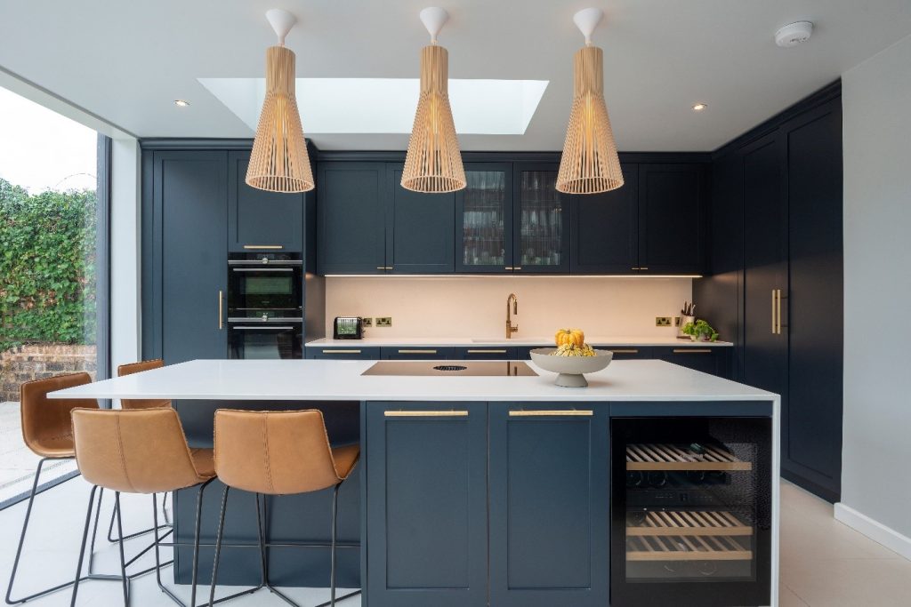 modern kitchen zoning