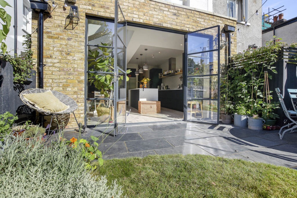 Crittall style doors are an alternative to bifold doors.