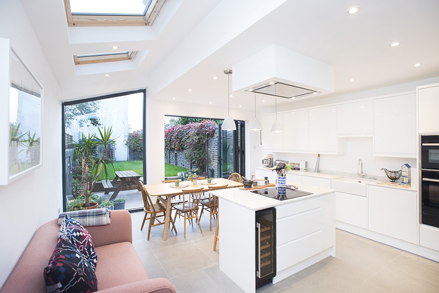 Downlights in your kitchen extensions