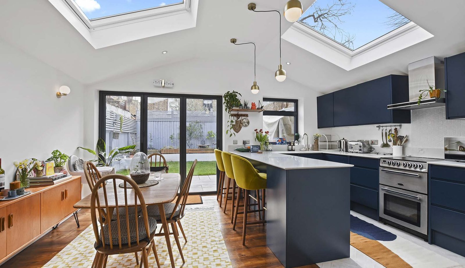 Interior view of the East Dulwich Grove wraparound extension, SE22