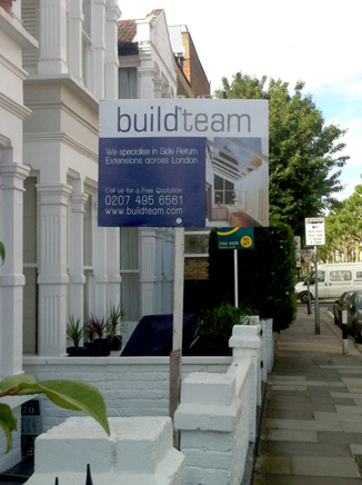 New Side Return Extension gets underway in Gowan Avenue, Fulham SW6 New Side Return Extension gets underway in Gowan Avenue, Fulham SW6