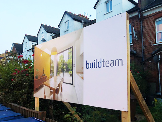 New Build Team Signs New Build Team Signs