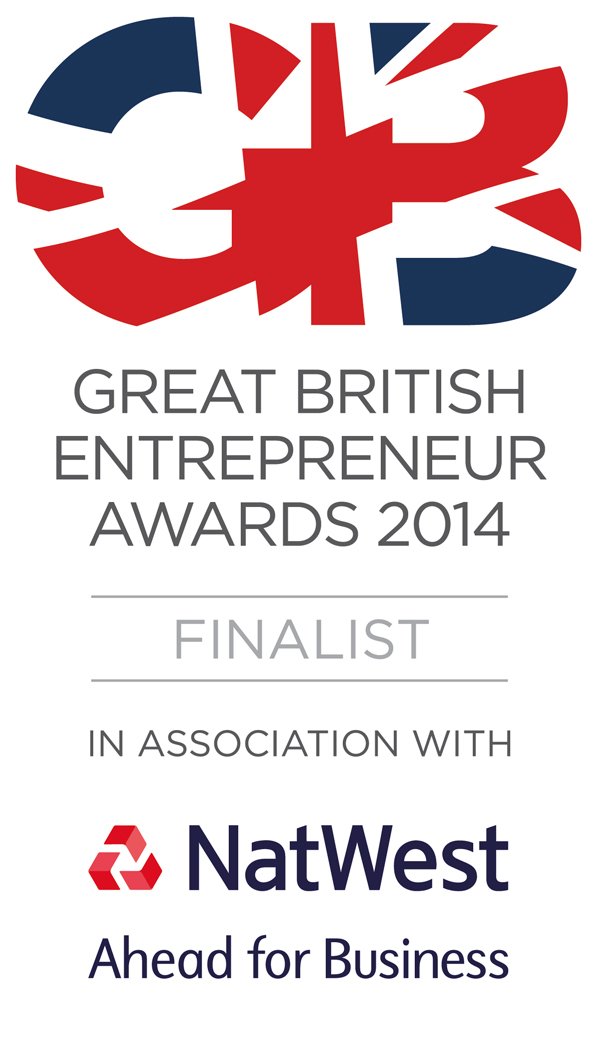 Finalist in the Great British Entrepreneur Awards Finalist in the Great British Entrepreneur Awards