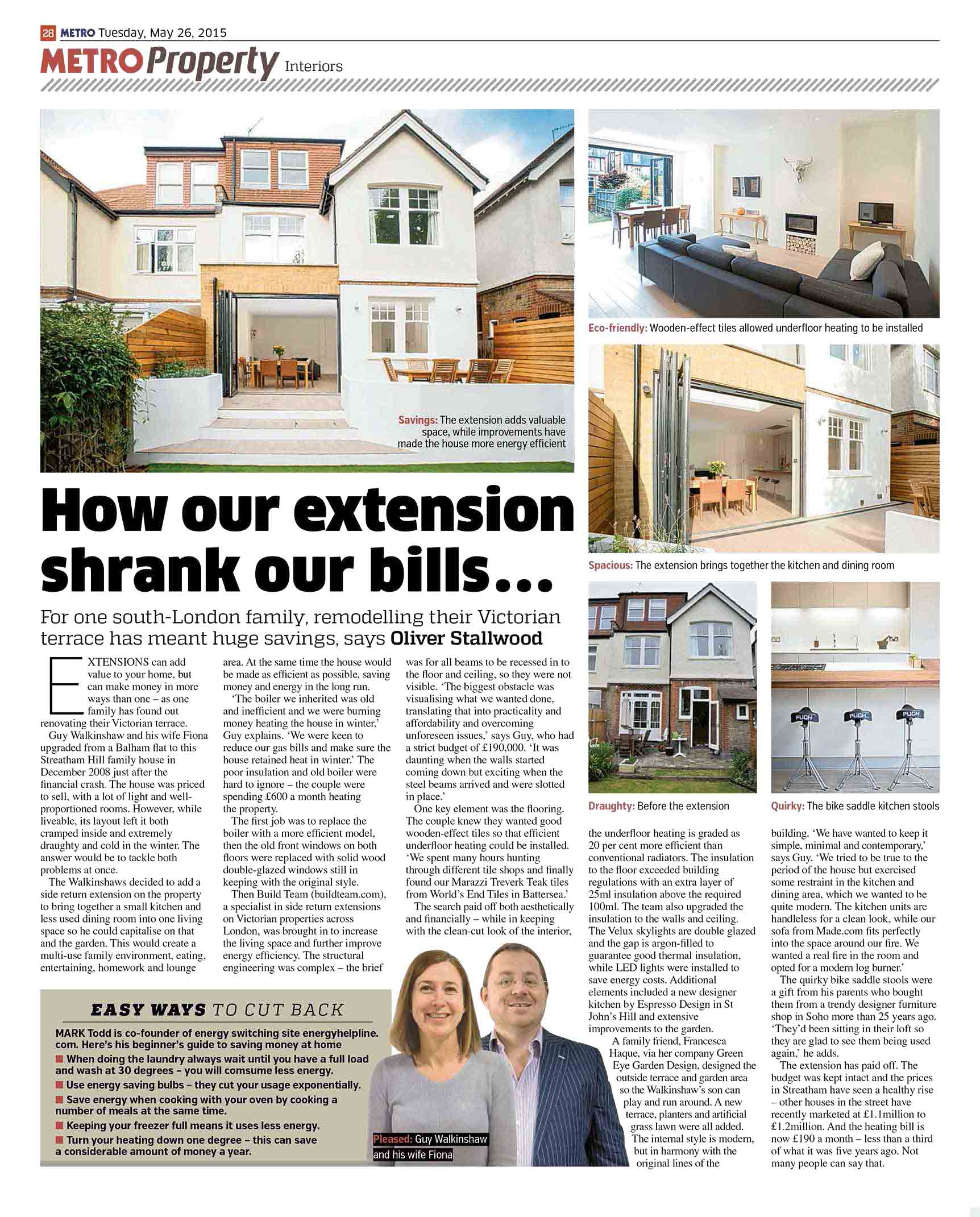 The Metro, May 2015 The Metro, May 2015