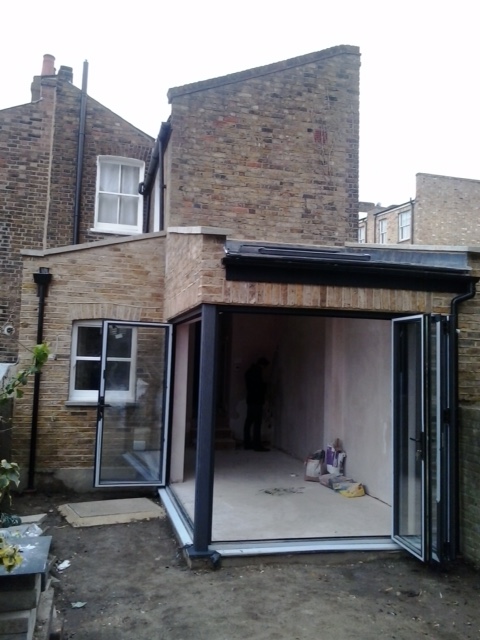 Making good progress on Newby St, SW8 Making good progress on Newby St, SW8