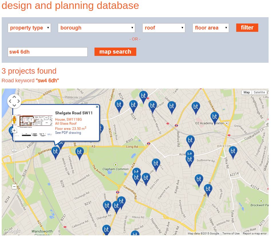 Search our new Planning & Design database!