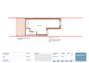 Sussex Road E6 kitchen extension plan, 22 m²