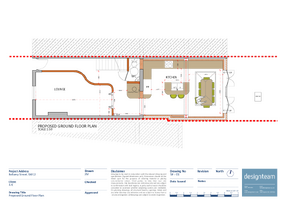 Bellamy Street SW12 wraparound extension plan, 70 m²