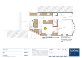 Brent Way N3 kitchen extension plan, 34 m²