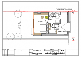 Underhill Road SE22 loft conversion plan, 38 m²