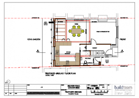 Belvoir Road SE22 side return plan, 11 m²