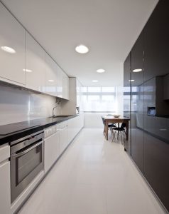 Sun tunnels in kitchen