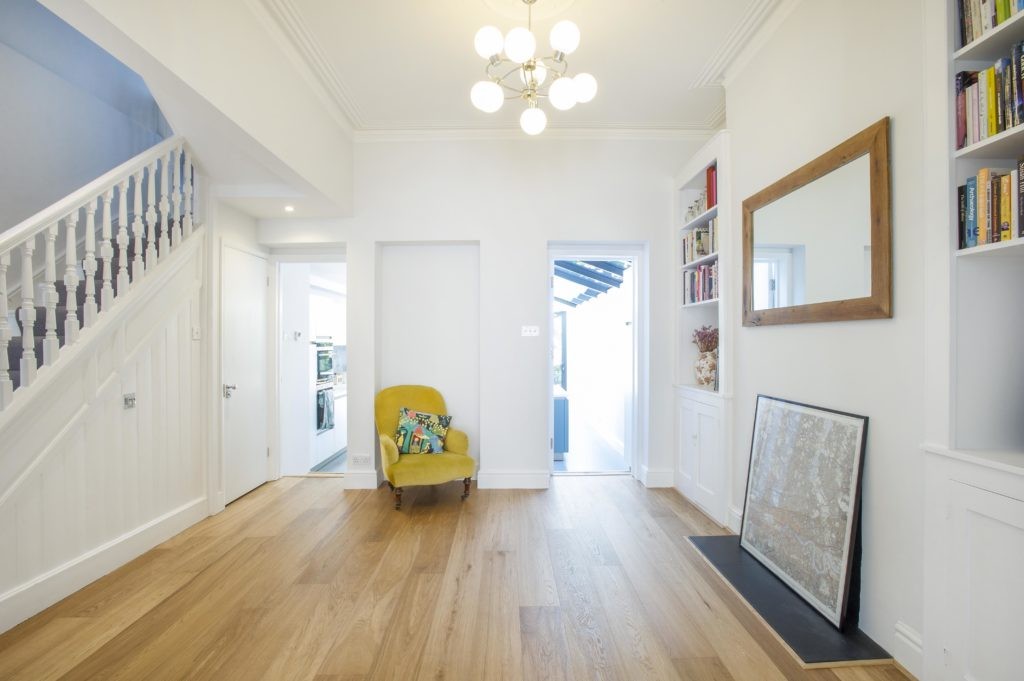 Open-plan ground floor in a Build Team project in N5