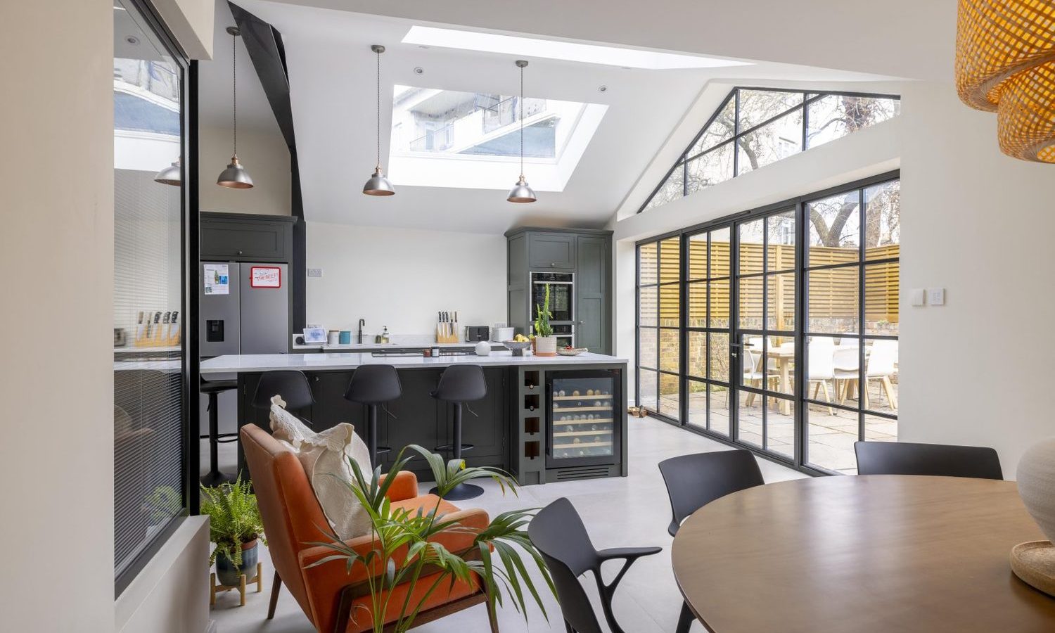mono-pitch-lean-to-roof-extension-rooflights-london