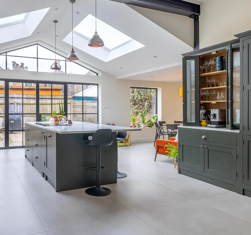 Side Return Extension in Lambeth SW2, Bonham Road, by Build Team